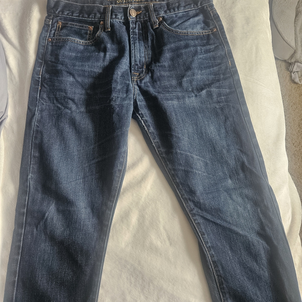 American Eagle Outfitters Straight Dark Blue Jeans